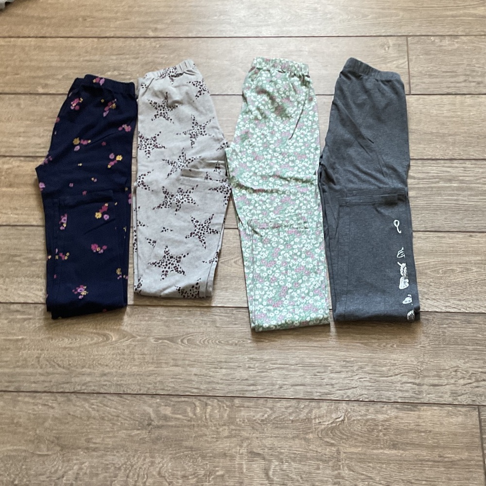 GAP Kids Leggings Set - Navy, Gray, Mint, Charcoal